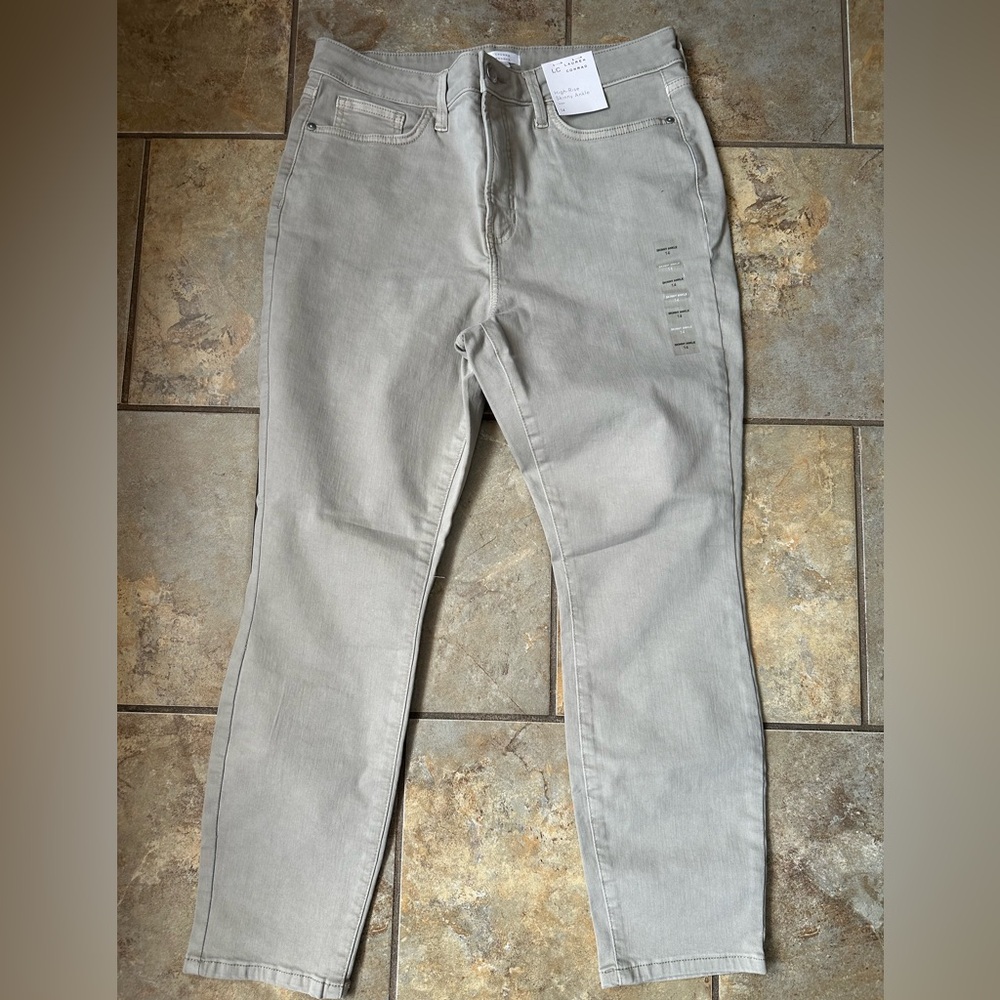 Lauren Conrad Women's High Rise Skinny Ankle